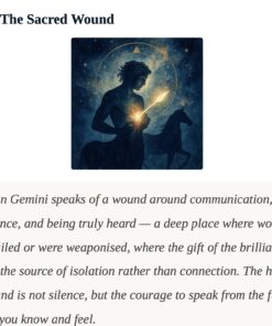Alternative view of Astro Healing Map